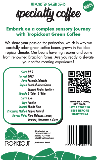 Green Coffee Beans (89.5 Hard Molasses)