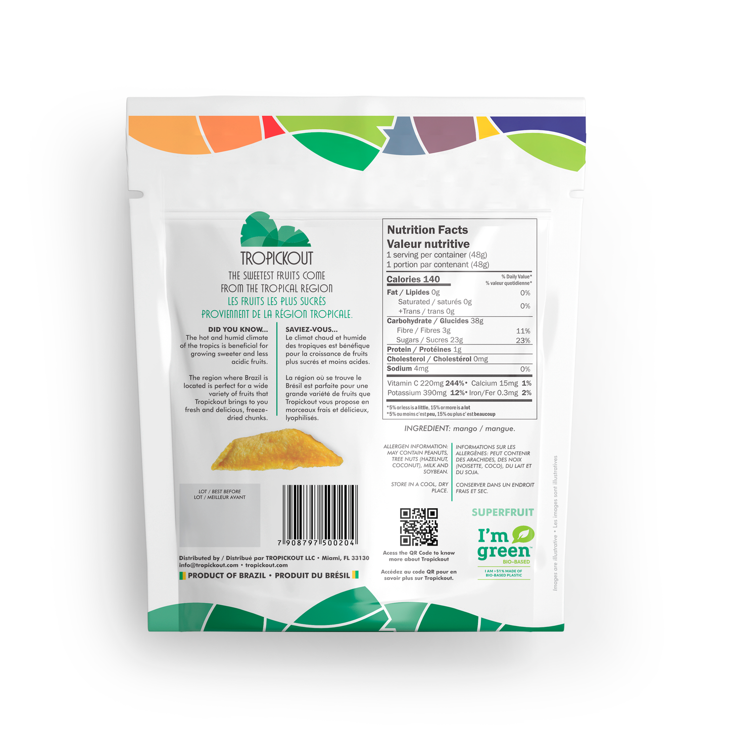 Freeze-Dried Mango