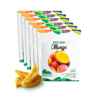 Freeze-Dried Mango (6 pack bag)