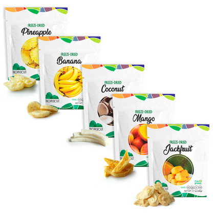 Freeze-Dried Fruits (5 pack bag)